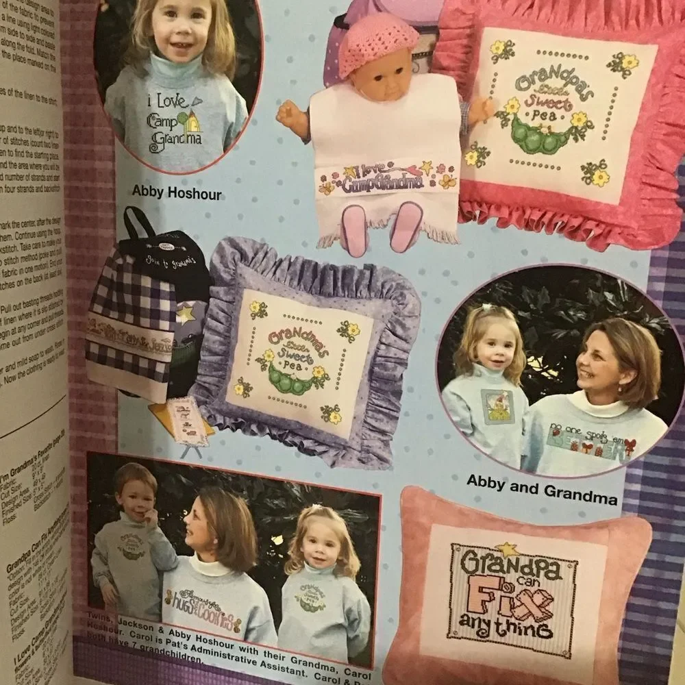 Camp Grandma Cross Stitch Booklet‎